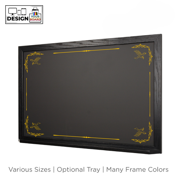 Wood Frame | Custom Printed Landscape Lam-Rite Chalkboard