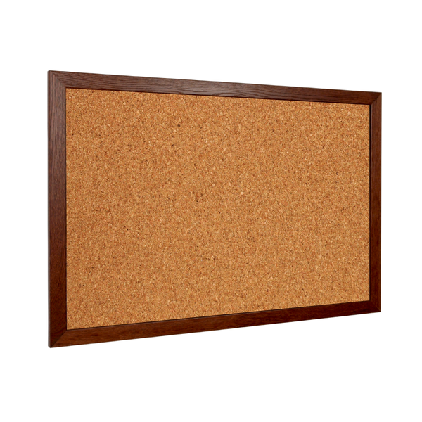 Wood Frame | Custom Printed Landscape Natural Cork Board