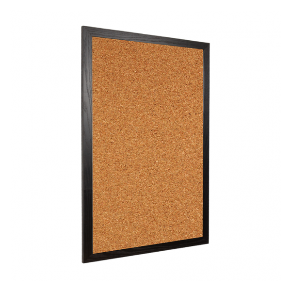 Wood Frame | Custom Printed Portrait Natural Cork Board