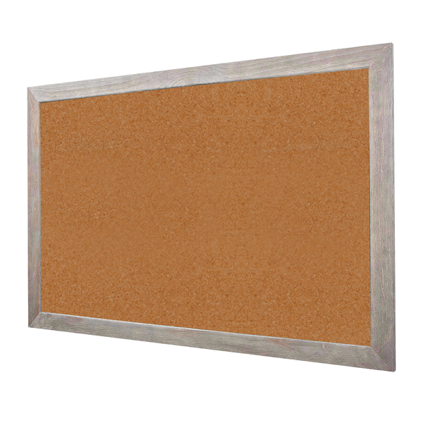 Wood Frame | Natural Cork Bulletin Board