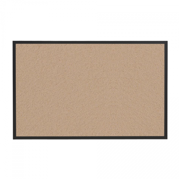 Blanched Almond | FORBO Bulletin Board with Aluminum Frame