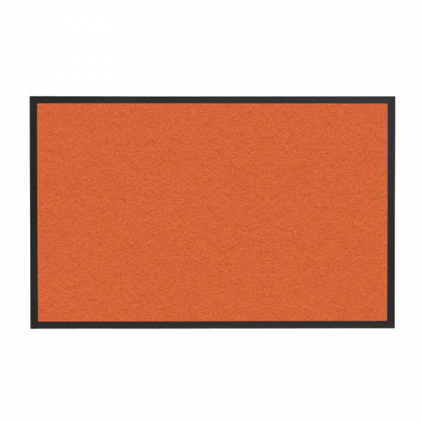 Tangerine Zest | FORBO Bulletin Board with Aluminum Frame