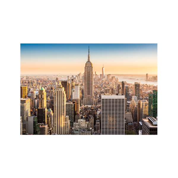 New York City Skyline | Metal Print | Landscape Metal Print Collection