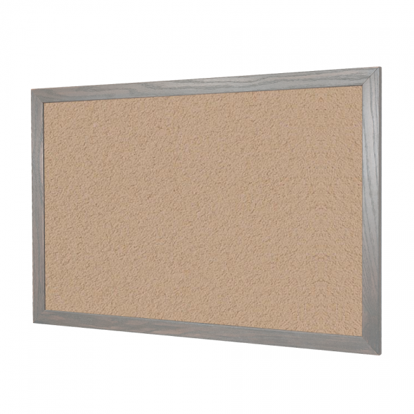 Blanched Almond | FORBO Bulletin Board with Wood Frame