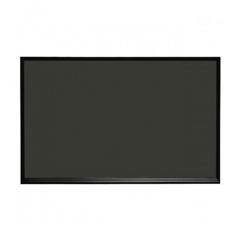 Ebony Aluminum Frame | Landscape Black Lam-Rite Chalkboard