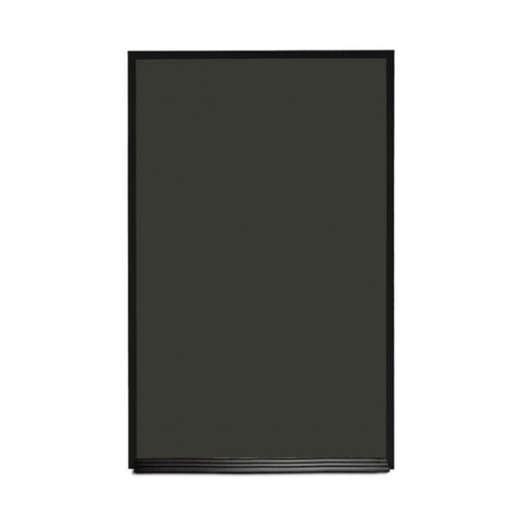 Ebony Aluminum Frame | Portrait Black Lam-Rite Chalkboard