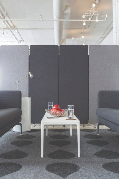 Acoustic Room Dividers | Expansion Panel in Slate Gray