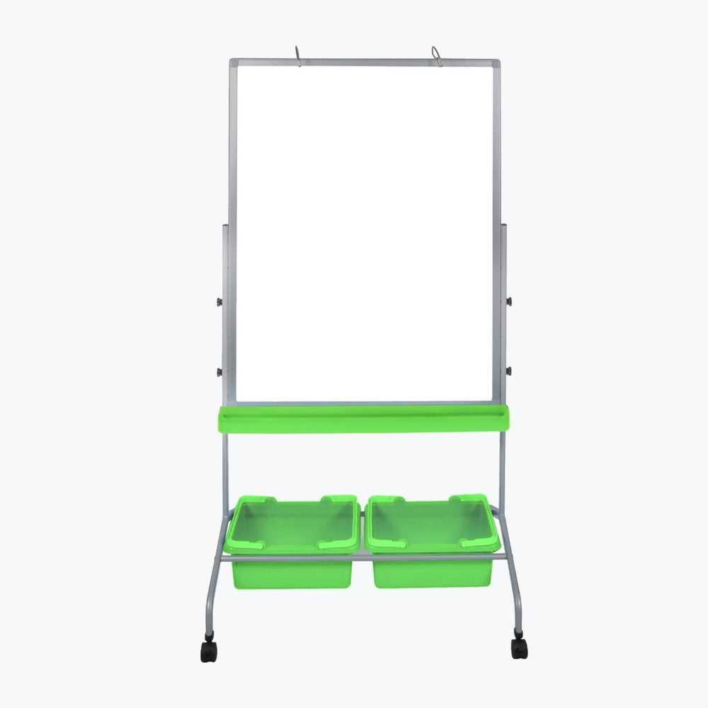 Classroom Chart Stand with Storage Bins – New York Blackboard
