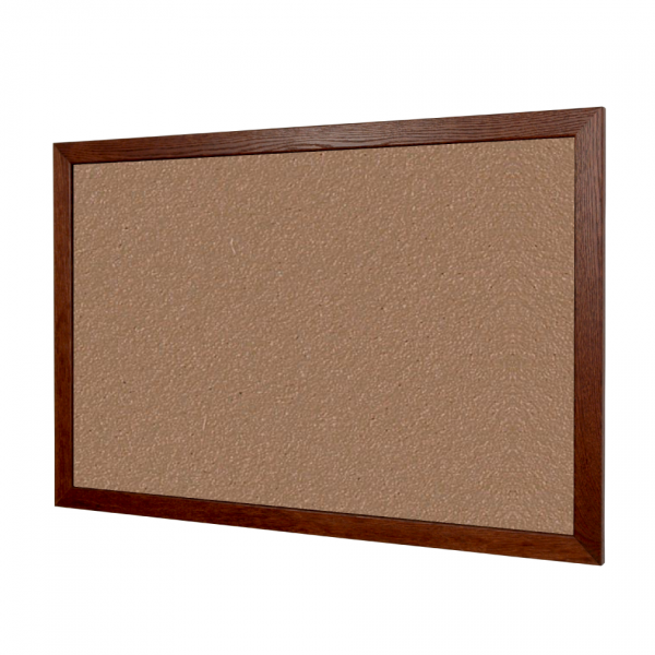 Nutmeg Spice | FORBO Bulletin Board with Wood Frame